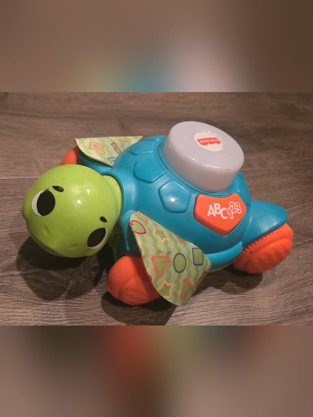 Fisher-Price Linkimals Sit-to-Crawl Sea Turtle, Light-up Alphabet, Numbers A6